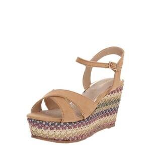 NEW MARIAMARE women's nebet sandals in brown